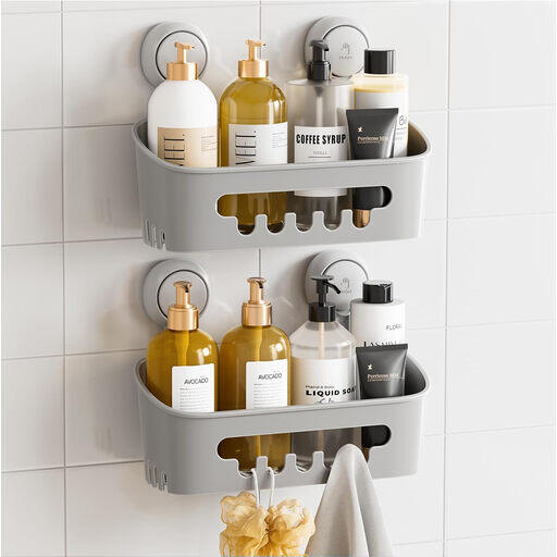Suction Cup Bathroom Shelf